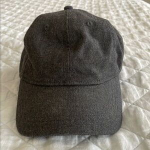 J. Crew Cotton/Wool Dark Gray Hat